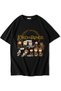 Unisex Oversize Lord of the Rings T-Shirt Black
