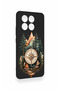 Poco X6 Pro Compatible Compass Forest Pattern Silicone Case - 3