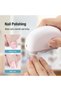 Electric Nail Clipper for Baby Adult 2 Speeds Rechargeable Nail Trimmer with Light 2 in1 Grinding... - 4