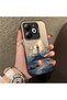 Tecno Spark 20 Compatible Silicone Edge Hard Back Case Couple Phone Case Tower Pattern - 3