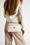 Adjustable Thick Strap Women's Cross Shoulder Bag with Front Zipper |   Daily Bag - 2