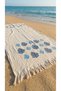 100% Cotton 4 Layer Muslin Fabric Beach Towel / Peshtemal / Bath / Hammam Towel 90 X 190 cm