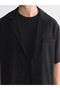 Lcw Vision Black Regular Fit Short Sleeve Men's Jacket - 3