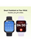 ساعة ذكية WATCH FIT 5 بشاشة عرض كاملة 43 ملم متوافقة مع iOS وأندرويد - باللون الأرجواني - 6