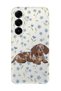 Samsung Galaxy S23 Compatible Printed Transparent Phone Case |   Collection: Dog Lover