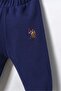 Baby Boy Navy Blue Embroidered Cardigan Set Usb3192-C-V1 - 3