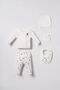 Baby Boy Patterned White Hospital Discharge Set of 10 Usb3104-C-V1 - 3