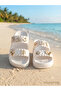 Beach Pool Women's New Season Pastel Colored Slippers with Daily Stone Emojis - 2