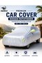 Waterproof UV Resistant Full Car Cover for Nissan Pathfinder - All Weather Dustproof Sun Protection Outdoor Cover, Silver