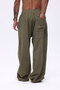 Super Baggy Linen Trousers with Elastic Waist - 4