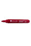 Permanent Marker, Chisel Tip, Red Ink-Pack of 12, Quick-Drying, Water-Resistant, Fade-Resistant, Low Odor, MP20Y-0.25-4.5mm - 4