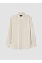 Southblue Beige Regular Fit 100% Linen Men's Shirt