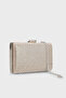 Evening Dress Bag with Stone-Embellished Removable Chain Strap Evening Dress Bag 1431370Tasli - 3