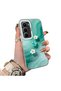 Infinix Hot 60I Compatible Silicone Edge Hard Back Case Couple Phone Case with Floral Pattern
