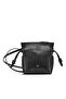 Genuine Leather Knitted Women's Bag Z139 Black Knitting