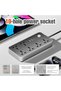 INFLUX 6-Outlet 3M Extension Cord with USB Ports and C-type, Surge Protector & Multi-Plug Adapter, Power Extension Cable, USB Hub with Smart and Socket - Perfect for Gaming with 13A Fused Plug - 5