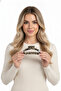 Zebra Patterned Oversized Women's Hair Claw Clip - Stylish and Modern Hair Accessory - 4
