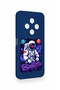 Tecno Spark 30C Compatible Astronaut Dj Pattern Silicone Case - 3