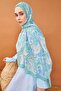 Riva Shawl Tencel Paisley Mint Green - 2
