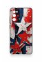Samsung S20Fe Compatible Star Flag Patterned Silicone Case - 3