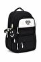 4-Piece Satin Fabric Waterproof Primary School Bag Set with Lunch Bag, Pen Holder and Accessory Bag - 7