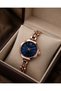 Elegant Women's Wristwatch in Chocolate Color, Stylish Minimal Design, Gift Boxed - 2