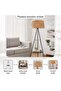Tripod Shelf Floor Lamp - Black - 5