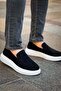 Mn615 - Luxury Suede Men's Shoes Black