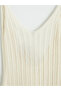 Nevavm V-Neck Openwork Fringed Beach Dress with Difference - 7