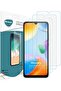 nht shop واقي شاشة Xiaomi Poco C40 من الزجاج النانوي (عبوة من 3 قطع) 818517