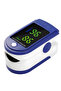 Portable Fingertip Oxygen & Pulse Monitor – Blue/White - 5