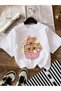 Capybara Printed Crew Neck 100% Cotton Short Sleeve Kids and Youth T-Shirt - 2