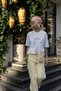 Unisex Oversized T-Shirt "No Time" Loose Fit Oversized - 4