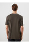 Nevavm with Difference V-Neck Short Sleeve Combed Cotton Men's T-Shirt - 4