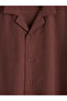 Nevavm Standard Fit Linen-Look Men's Shirt with a Difference - 5