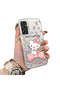 Samsung Galaxy M34 Compatible Hard Acrylic Back Silicone Edge Lens Protection Case