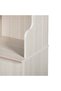 Ariana 1 Door Open Shelf Kids Book Case Modern Design Organiser Cupboard - Light Oak - 4