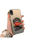 iPhone Xr Compatible Hard Acrylic Back Silicone Edge Lens Protection Case
