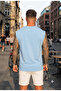 Limited Edition Printed Men's Zero Sleeve T-Shirt (100% Combed Cotton) - 2