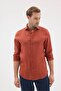Italian Collar 100% Linen Comfort Fit Men's Shirt - 3