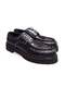 Black Color Lace-Up Genuine Leather Men's Shoes