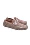 Mink Color Laceless Genuine Leather Suede Men's Shoes