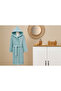 Bright Hooded Velvet Children's Bathrobe Age 5/6 - 2