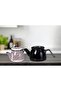 Nht Shop Forte Black Mini Model Enamel Teapot 818517 - 2