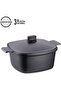 Msa Shop Casterra Square Cast Iron Pot 28X28X12,5 931845 - 2