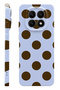 Xiaomi Redmi Note 14 Pro Coffee Polka Dot Protect Slim Glossy Full Print Camera Protected Phone Case