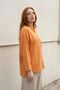 My Fashion Oversize Long Sleeve Linen Blend Shirt - 3