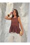 Premium Cotton Modal Loose-Fit Blouse with Flywheel Detail - 5