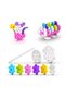 Set constructie creativa Maxi, Meli, 220 piese, Plastic, Multicolor - 4