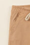 Boys' Woven Jogger Pants with Elastic Waist and Tie Detail - 2